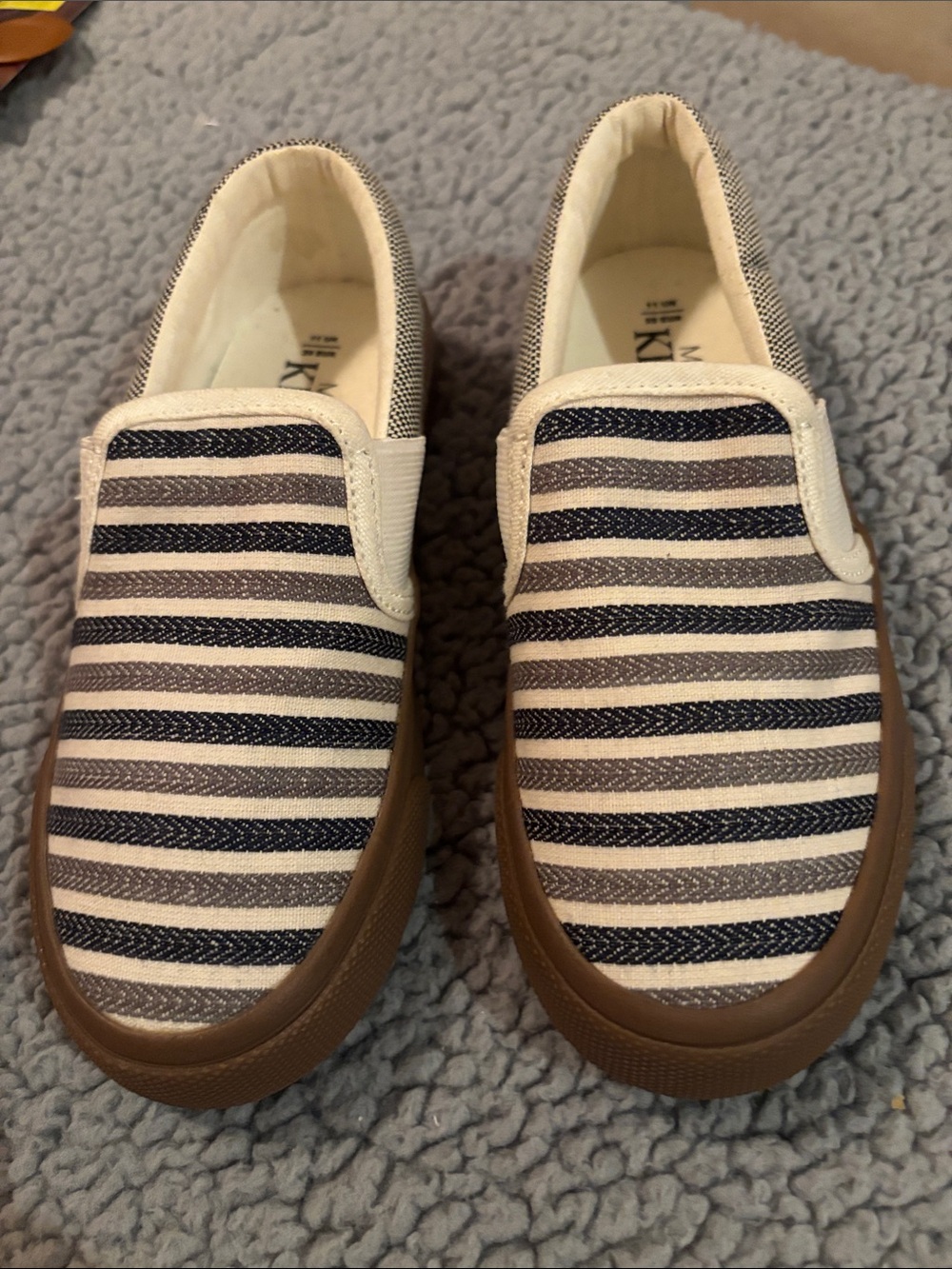 Marks & Spencer Striped Slip-On Loafers